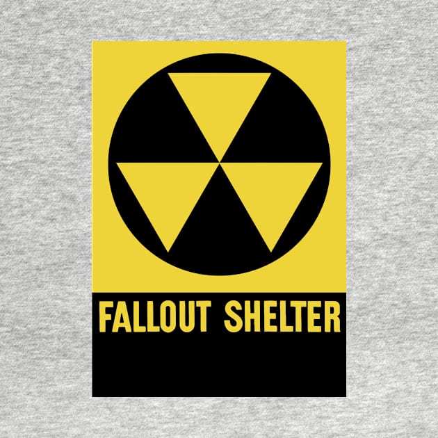 Fallout Shelter Sign by warishellstore